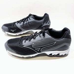 Mizuno 9-Spike Dominant IC Low Metal Baseball Cleats Mens Size 15M Athletic Shoe
